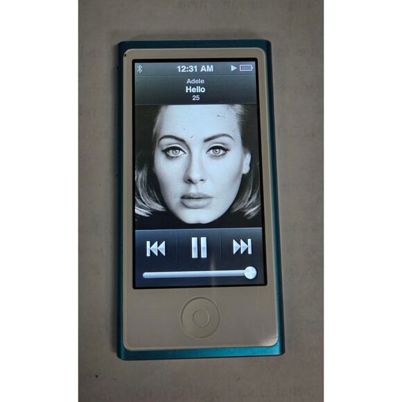 Apple iPod Nano 7th Gen (MD477LL/A) - Blue - 16GB - Tested & Working - Picture 3 of 4